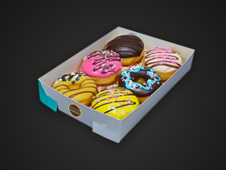 4 Alana 2 Donut Bedava Menü görseli