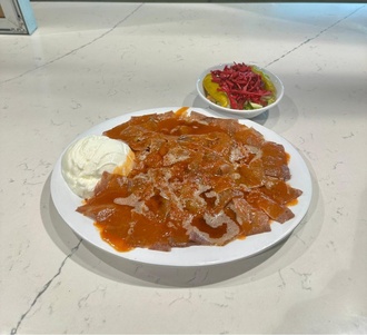 Pilav Üstü İskender (Et Dönerden) (1.5 Porsiyon) görseli