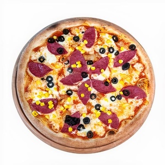 Salamlı Pizza (32 Cm.) görseli