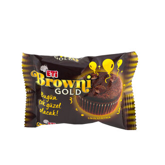 Eti Brownie Gold Çikolatalı Kek (45 Gr.) görseli