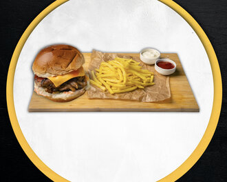 Acı Soslu Tavuk Pirzola Burger görseli