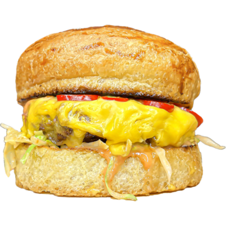 Chilli Burger Ve Patates Kızartması görseli