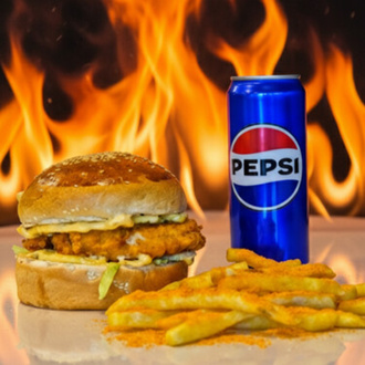 Crispy Burger Menü görseli