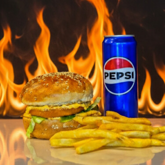 The Buff Burger Menü görseli