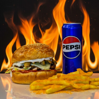 Mars Burger Menü görseli