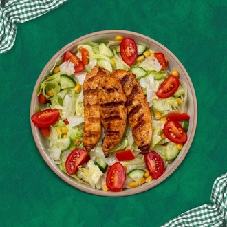 Izgara Tavuk Salata görseli