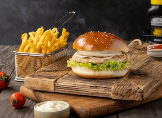 Tavuk Burger Menü görseli