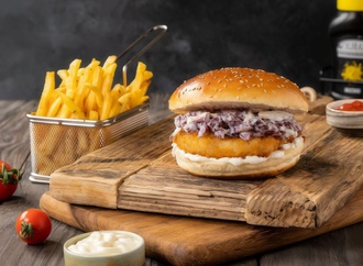 Chicken Fly Burger Menü görseli