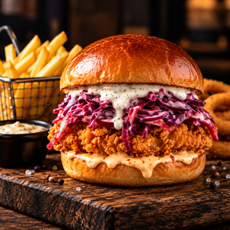 Chicken Fly Burger görseli