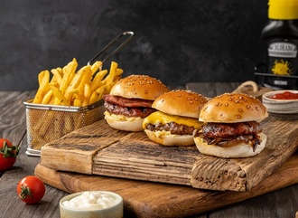 Mini Burger (3 Adet) Menü görseli