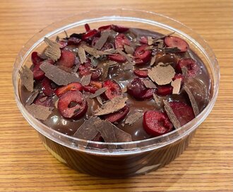 Bitter Çikolatalı Vişneli Profiterol (500 Gr.) görseli