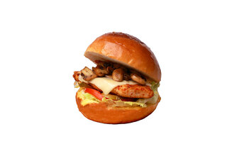 Mantarlı Tavuk Burger görseli