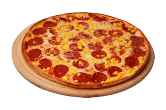 Sucuklu Mısırlı Pizza (Büyük Boy) görseli