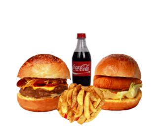 2'Li Burger Menü görseli