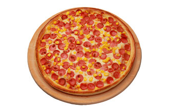 Sosisli Mısırlı Pizza (Küçük Boy) görseli