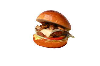 Mantarlı Beef Burger görseli