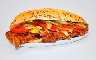 Yarım Ekmek Tavuk Döner görseli