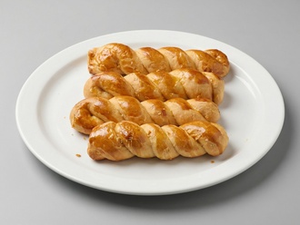Örgülü Sade Tuzlu Kurabiye (500 Gr.) görseli