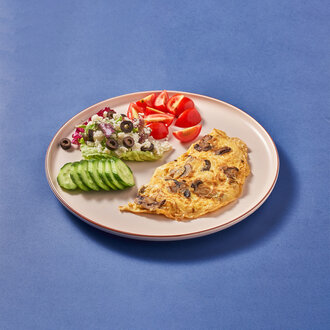 Mantarlı Omlet görseli