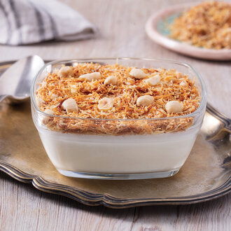 Alaçatı Kadayıflı Fındıklı Muhallebi görseli