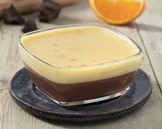 Alaçatı Çikolatalı Portakallı Muhallebi görseli