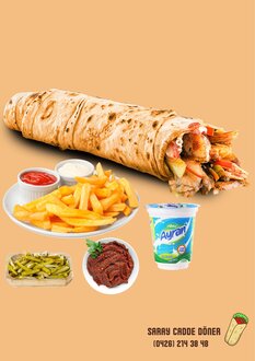 Tavuk Döner Dürüm (80 Gr.) Menü görseli