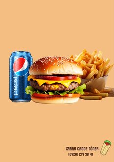 Cheeseburger Menü görseli