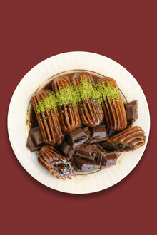 Çikolatalı Tulumba Tatlısı (500 Gr.) görseli