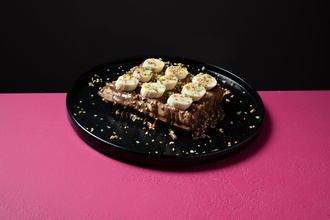 Sütlü Çikolatalı Muzlu Waffle görseli