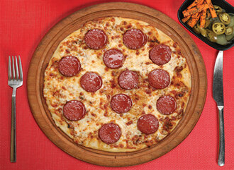 Sucuk Aşkına Pizza görseli
