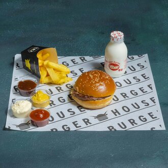 Kids Burger Menü görseli