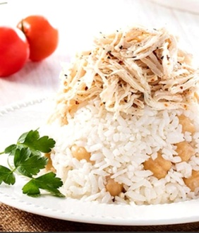 Bol Tavuklu Pirinç Pilavı görseli