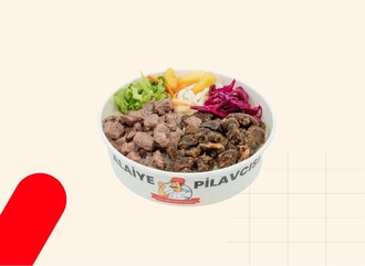 Kavurmalı Ciğerli Karışık Pilav görseli