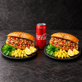 2'Li Ekmek Arası Tavuk Tantuni Menü görseli