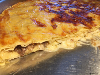 Kavurmalı Kaşarlı Su Böreği (500 Gr.) görseli