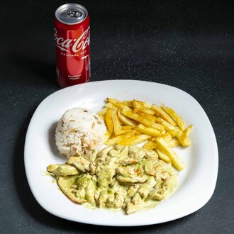 Fesleğen Soslu Kremalı Tavuk Menü görseli
