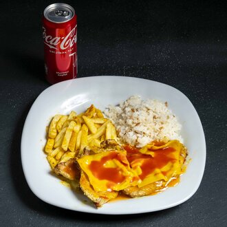 Cheddarlı Mexican Schinitzel Menü görseli