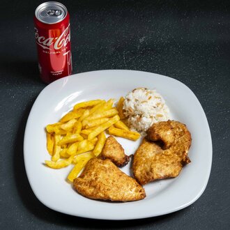 Tavuk Schnitzel Menü görseli
