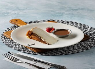 Sütlü Çikolatalı San Sebastıan Cheesecake görseli