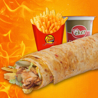 Hat Chicken Tavuk Döner Dürüm Menü 3 görseli