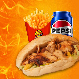 Somun Ekmek Arası Tavuk Döner Menü 4 görseli