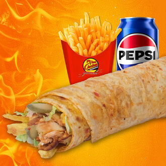 Zurna Tavuk Döner Dürüm Menü-4 görseli