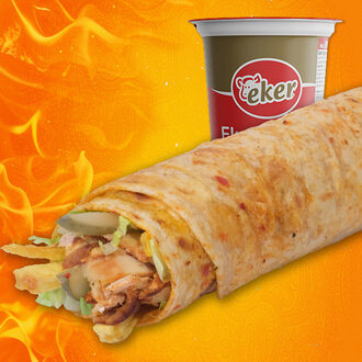 Zurna Tavuk Döner Dürüm Menü 1 görseli