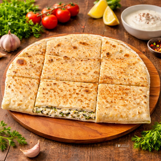 Lor Peynirli & Kaşarlı & Maydanozlu Gözleme görseli