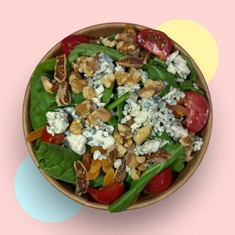 Rokfor Peynirli Salata (Roquefort Cheese Salad) görseli