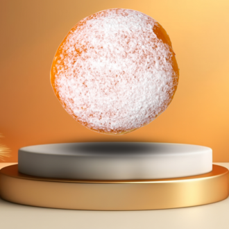 Pudra Bavyera Donut görseli