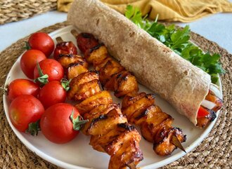 Izgara Tavuk Şiş Dürüm görseli