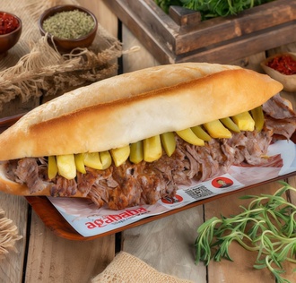 Double Tam Ekmek Arası Et Döner görseli