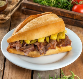 Eti Bol Yarım Ekmek Arası Et Döner görseli