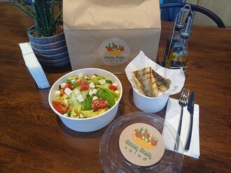 Levrek Green Salad görseli